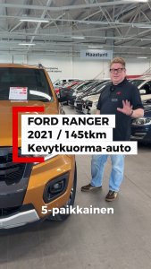 Nyt tuli hieno työauto vaihturihalliin!