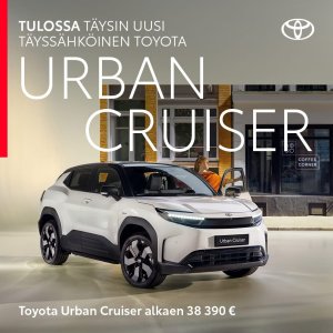 Täysin uusi Toyota Urban Cruiser nyt kiertueella - Toyota Auto-Center