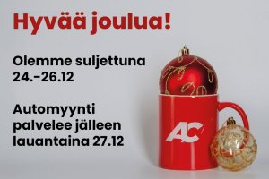 Rentouttavaa joulua kaikille!